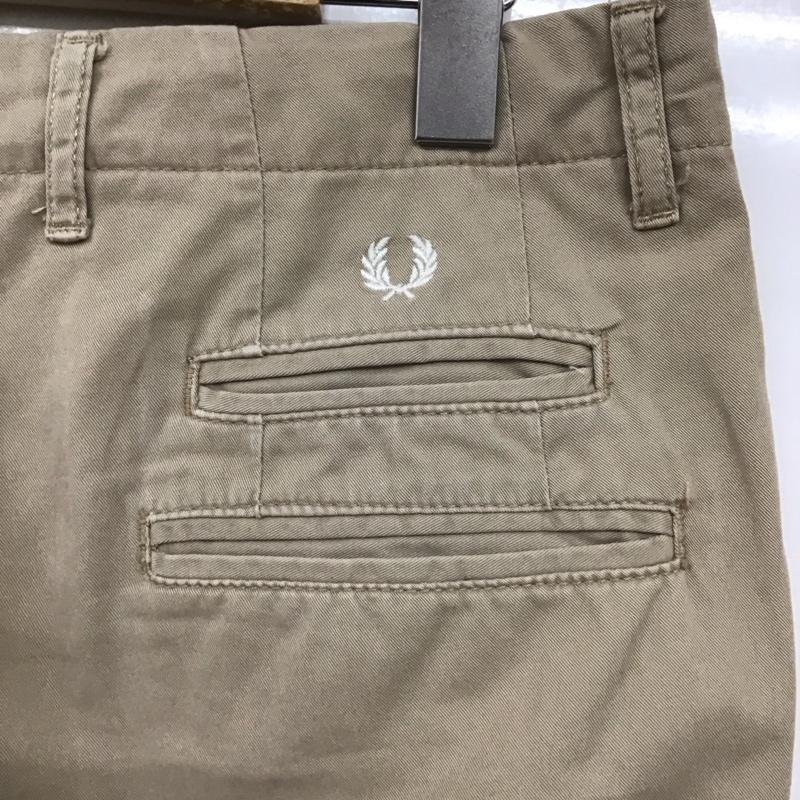 フレッドペリー FRED PERRY パンツ チノパン チノパン ワイドパンツ カジュアルパンツ L 無地 ベージュ / ベージュ /  メンズ USED 古着 中古 10128630