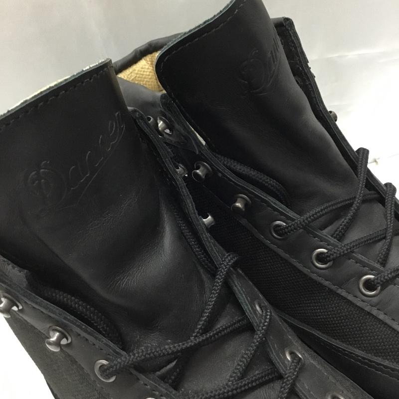 ダナー Danner アウトドアシューズ アウトドアシューズ 30465 ダナーライト トレッキングシューズ US10 箱有 US:10 ロゴ、文字 黒 / ブラック / メンズ USED 古着 中古 10115234