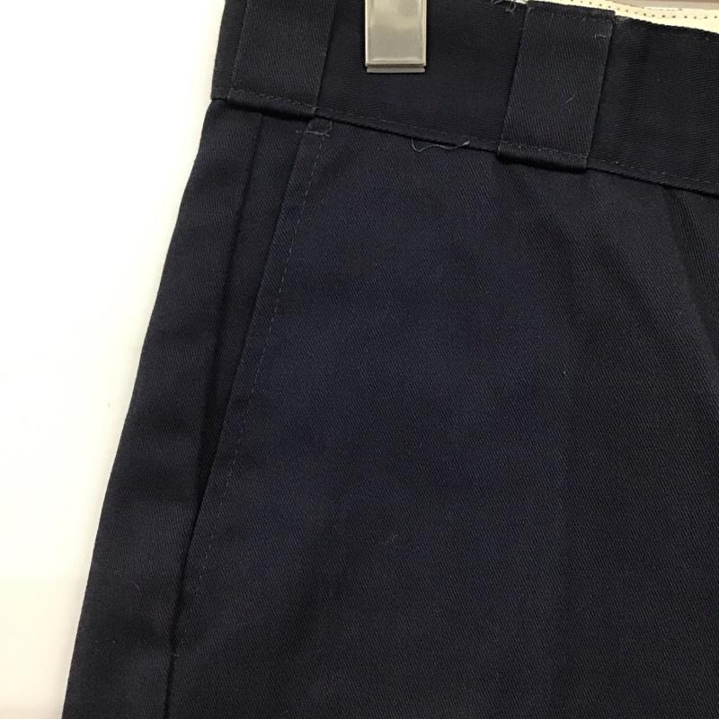 ディッキーズ Dickies パンツ ショートパンツ 42283dn ワークショーツ ハーフパンツ ショートパンツ 30インチ 無地 紺 / ネイビー / メンズ USED 古着 中古 10134578