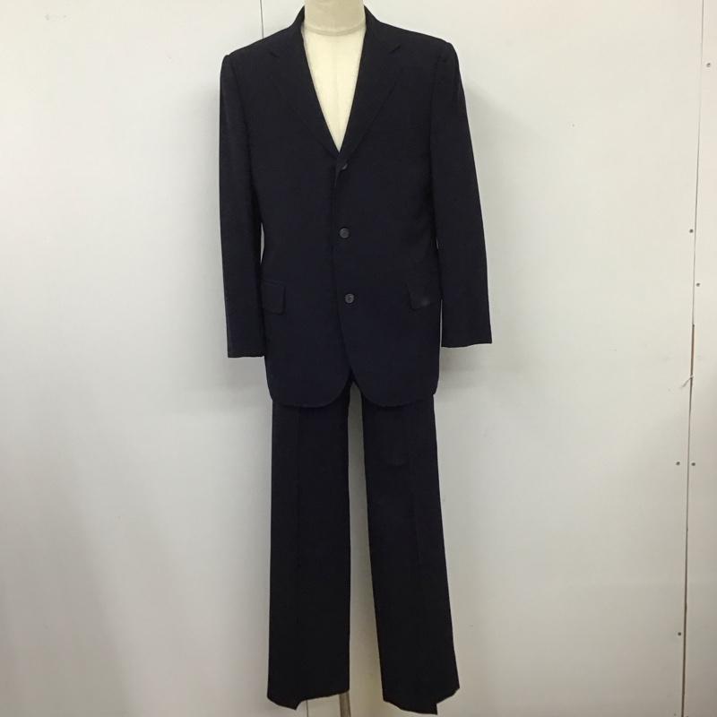 ニューヨーカー NEWYORKER セットアップ セットアップ テーラード ジャケット パンツ スーツ 無地 紺 / ネイビー / メンズ USED 古着 中古 10117017