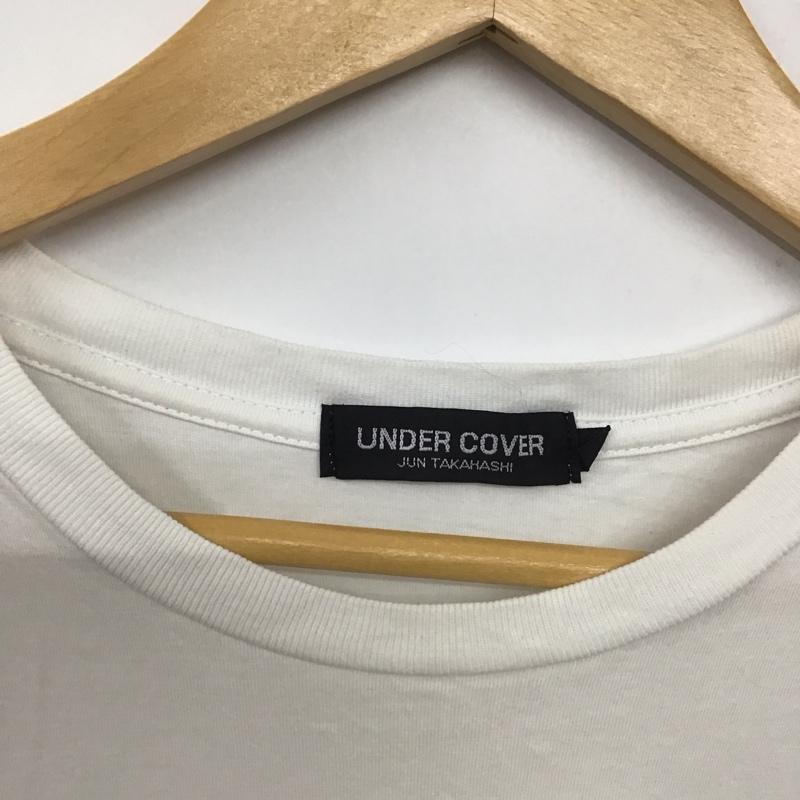 アンダーカバー UNDERCOVER Tシャツ 半袖 半袖カットソー プリントTシャツ クルーネックカットソー L プリント 白 / ホワイト / メンズ USED 古着 中古 10138159