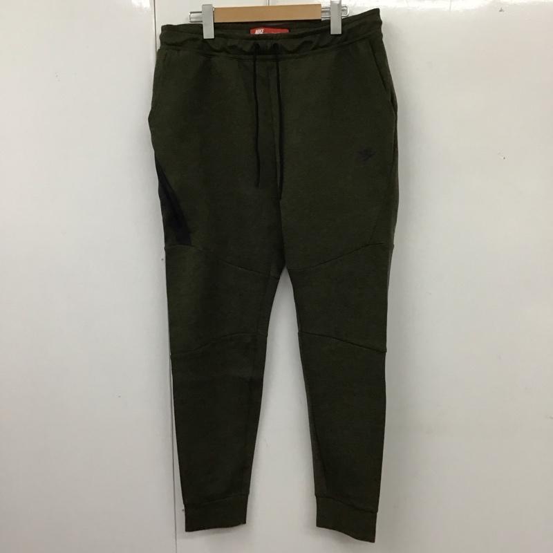 ナイキ NIKE ボトムス ボトムス 805163-330 フリースパンツ スポーツウェア XL ロゴ、文字 カーキ / カーキ / メンズ USED 古着 中古 10114617