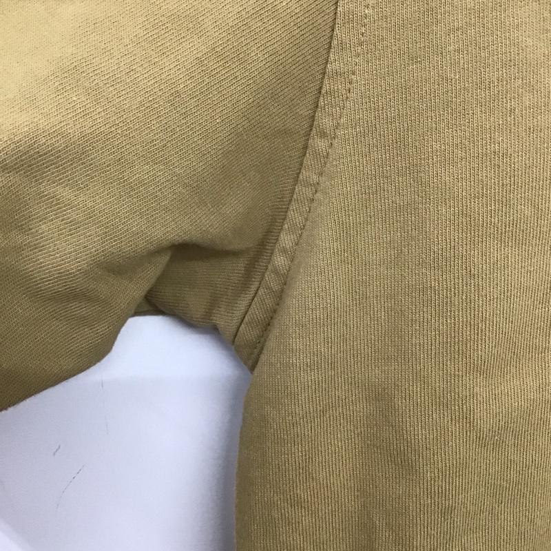 ルーカ RVCA Tシャツ 半袖 bb041-265 半袖カットソー バックプリント クルーネックカットソー M ロゴ、文字 ベージュ / ベージュ / メンズ USED 古着 中古 10136574