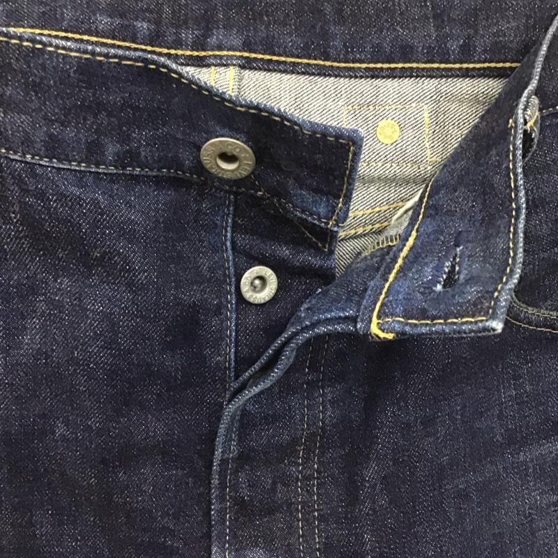 リーバイストラウスアンドコー Levi Strauss & co. パンツ デニム、ジーンズ 98年 日本製 702 デニムパンツ ストレートパンツ 34 無地 インディゴ / インディゴ /  メンズ USED 古着 中古 10124649