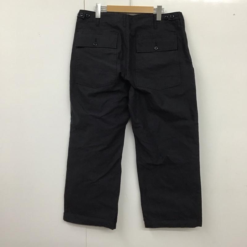 ビームス BEAMS パンツ ワークパンツ、ペインターパンツ ワークパンツ ワイドパンツ カジュアルパンツ L 無地 紺 / ネイビー / メンズ USED 古着 中古 10127998