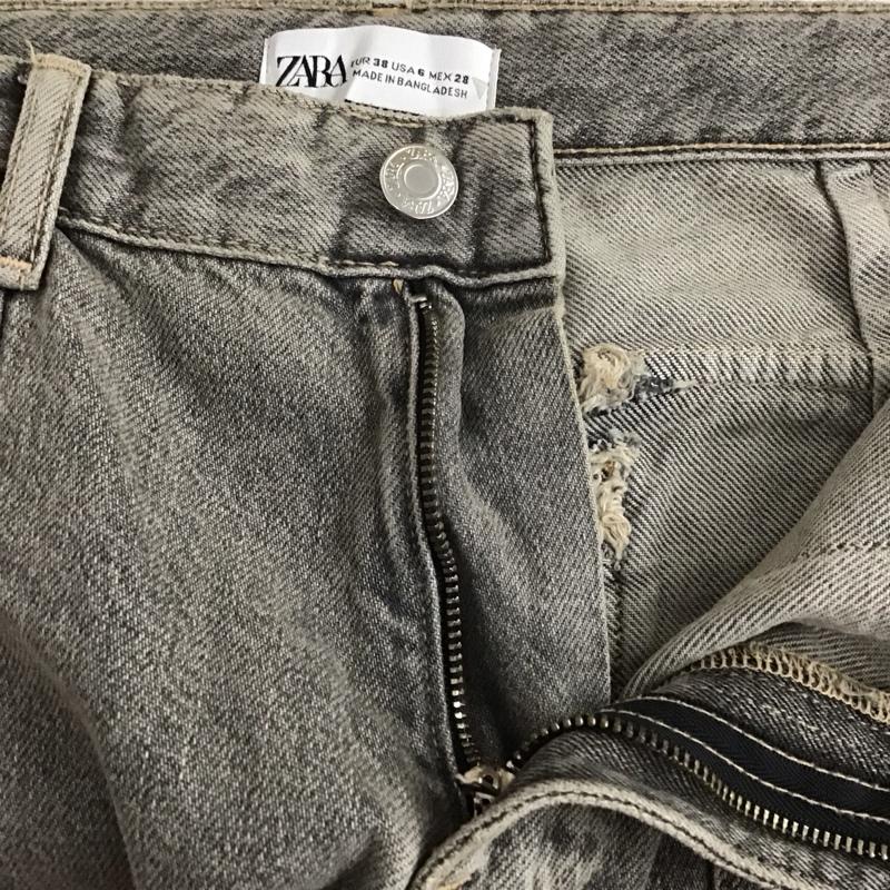 ザラ ZARA パンツ デニム、ジーンズ ワークパンツ カーゴパンツ 38 無地 マルチカラー / マルチカラー / レディース USED 古着 中古 10129441