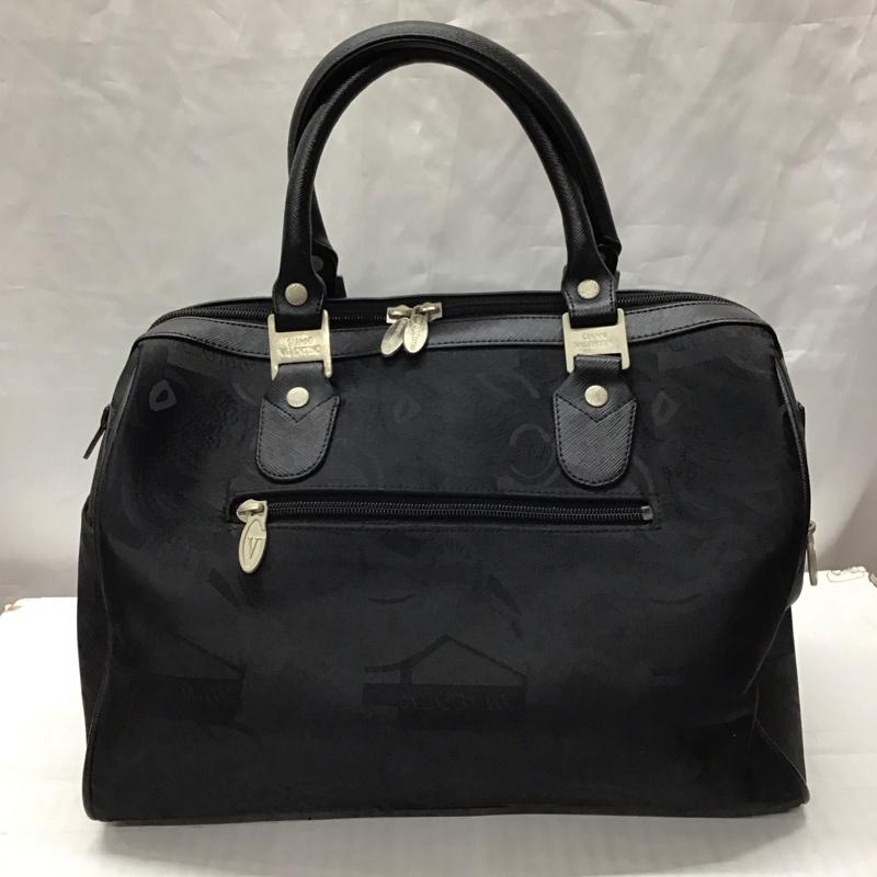 ジャンニ バレンチノ GIANNI VALENTINO ハンドバッグ ハンドバッグ 総柄 黒 / ブラック / レディース USED 古着 中古 10118876