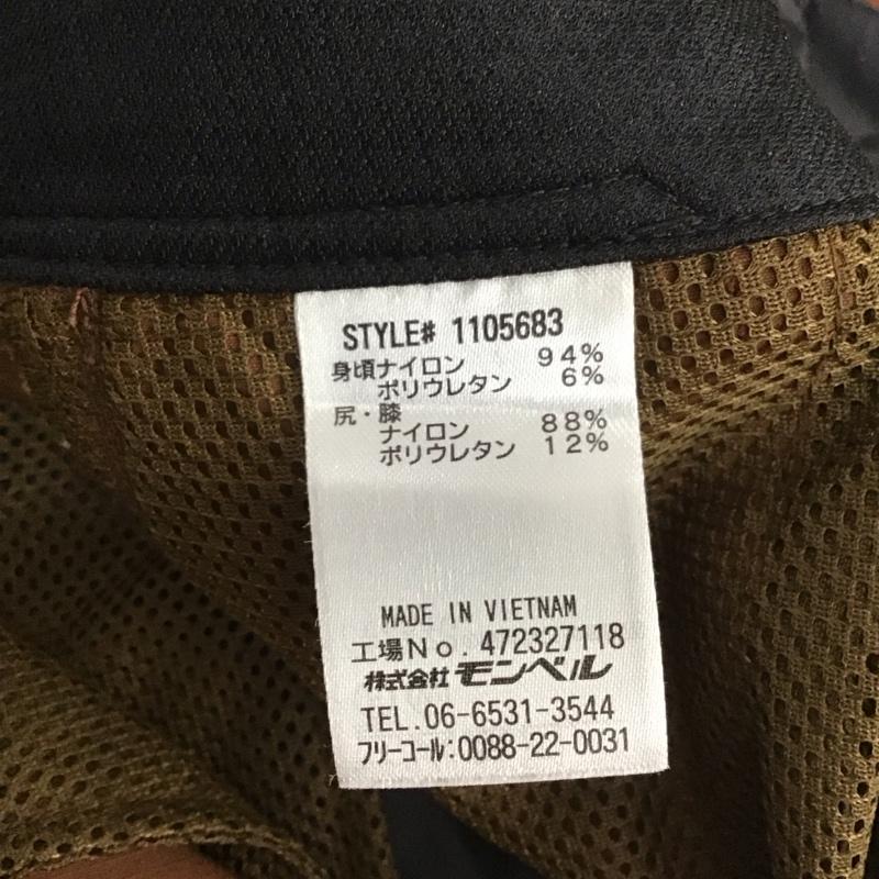 モンベル mont-bell パンツ ワークパンツ、ペインターパンツ 1105683 ガイドパンツライト ワイドパンツ ストレッチパンツ XS 無地 黒 / ブラック / X 茶 / ブラウン / メンズ USED 古着 中古 10129842