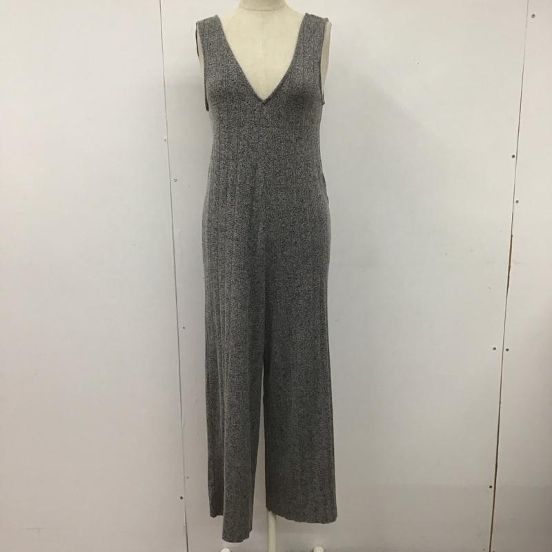 ザラ ZARA TRAFALUC ワンピース・ドレス・オールインワン ワンピース・ドレス・オールインワン オールインワン つなぎ ワークパンツ カジュアルパンツ ノースリーブ S 無地 灰 / グレー / レディース USED 古着 中古 10110460