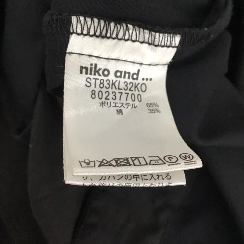 ニコアンド niko and... サロペット・オーバーオール サロペット、オーバーオール ST83KL32KO 4 無地 黒 / ブラック / レディース USED 古着 中古 10122362