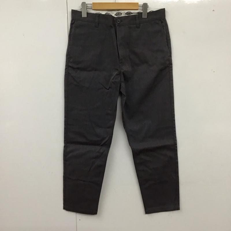 ディッキーズ Dickies パンツ ワークパンツ、ペインターパンツ ワークパンツ ワイドパンツ カジュアルパンツ L 無地 灰 / グレー /  メンズ USED 古着 中古 10125015