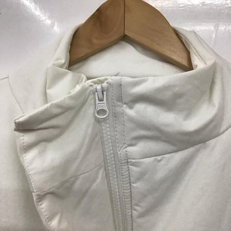 リーボック Reebok ベスト ベスト 中綿 ロゴ、文字 白 / ホワイト / レディース USED 古着 中古 10130590