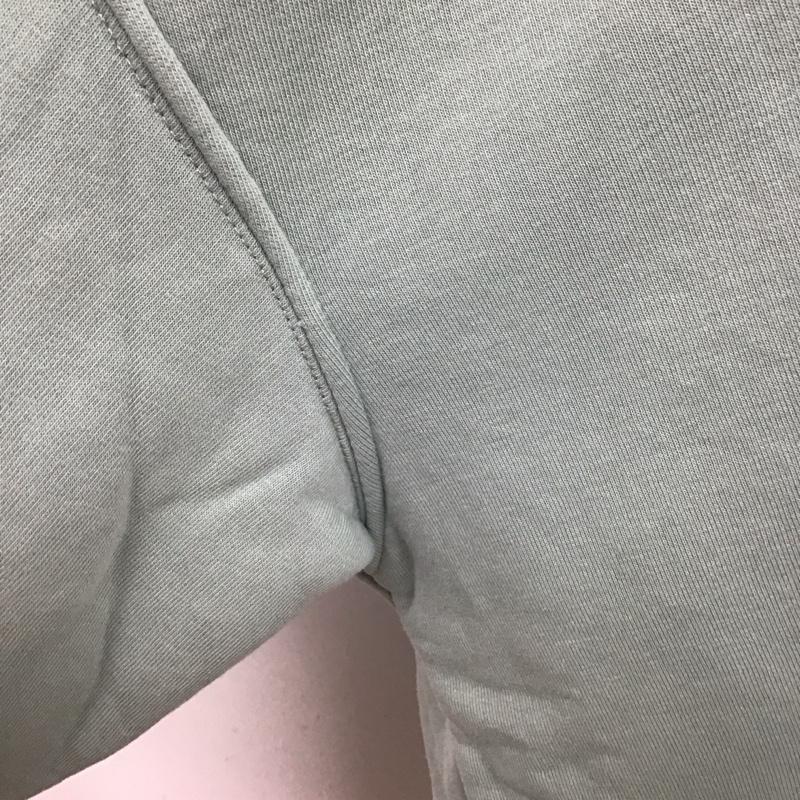 ザラ ZARA トレーナー 長袖 長袖トレーナー スウェット クルーネック リブスウェットカットソー S 無地 緑 / グリーン / レディース USED 古着 中古 10117856