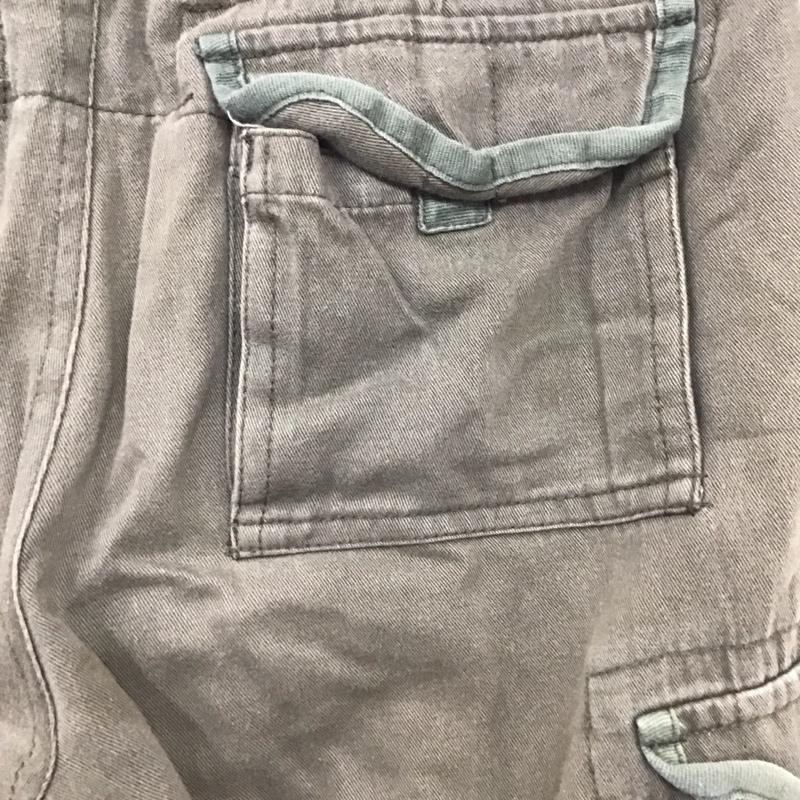 アバクロンビーアンドフィッチ ABERCROMBIE&FITCH パンツ ワークパンツ、ペインターパンツ ワークパンツ カーゴパンツ ワイドパンツ M 無地 カーキ / カーキ / メンズ USED 古着 中古 10130690