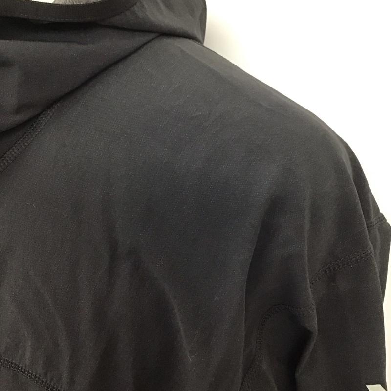 エディーバウアー Eddie Bauer ジャケット、上着 ジャンパー、ブルゾン ジップアップジャケット ジャンパー ナイロンジャケット カジュアルジャケット アウター L ロゴ、文字 黒 / ブラック / レディース USED 古着 中古 10115306