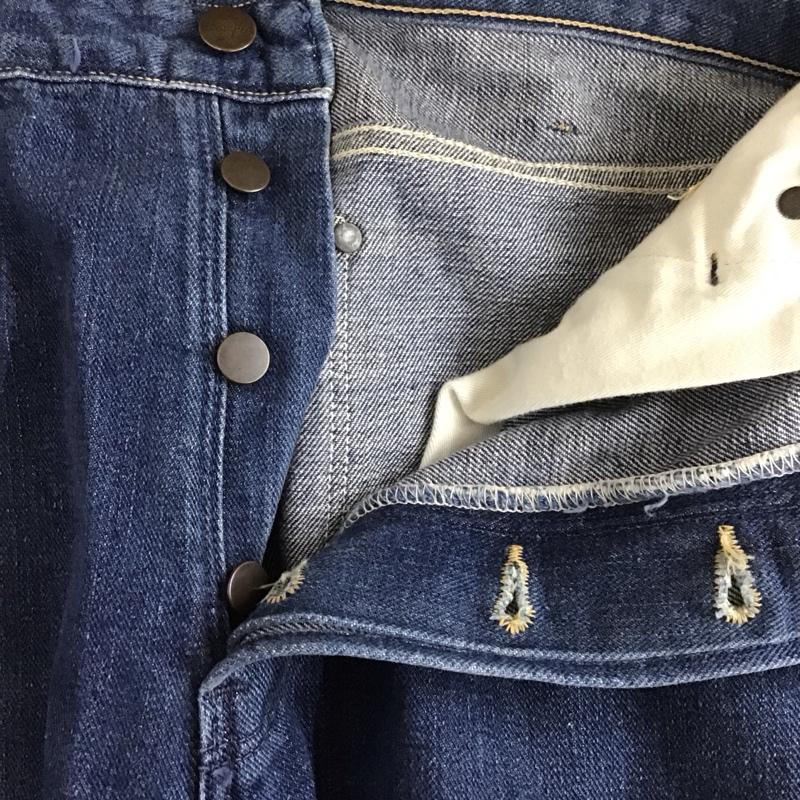 ラングラー Wrangler パンツ デニム、ジーンズ 無地 インディゴ / インディゴ /  メンズ USED 古着 中古 10128329