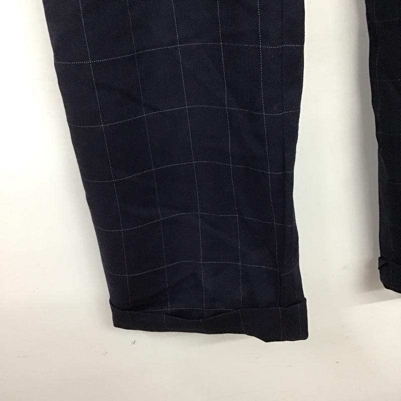 ポロバイラルフローレン Polo by RALPH LAUREN パンツ スラックス 34インチ 総柄 紺 / ネイビー / メンズ USED 古着 中古 10138184