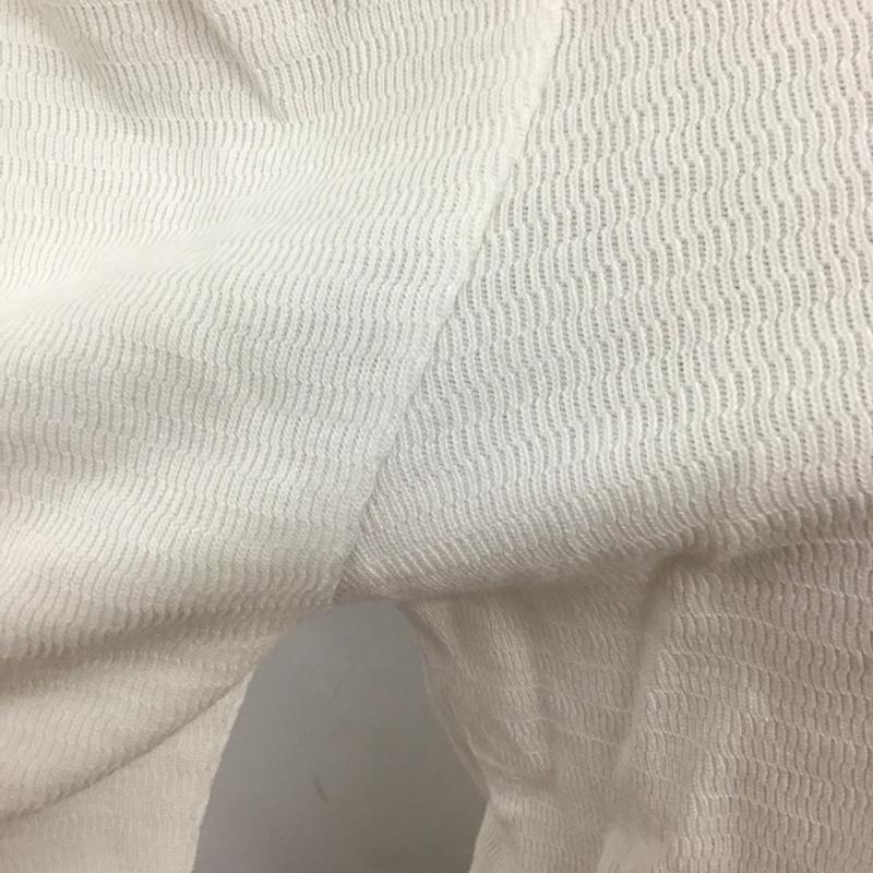 ローリーズファーム LOWRYS FARM カットソー 半袖 半袖カットソー 無地Tシャツ クルーネックカットソー パフスリーブ FREE 無地 白 / ホワイト / レディース USED 古着 中古 10122710