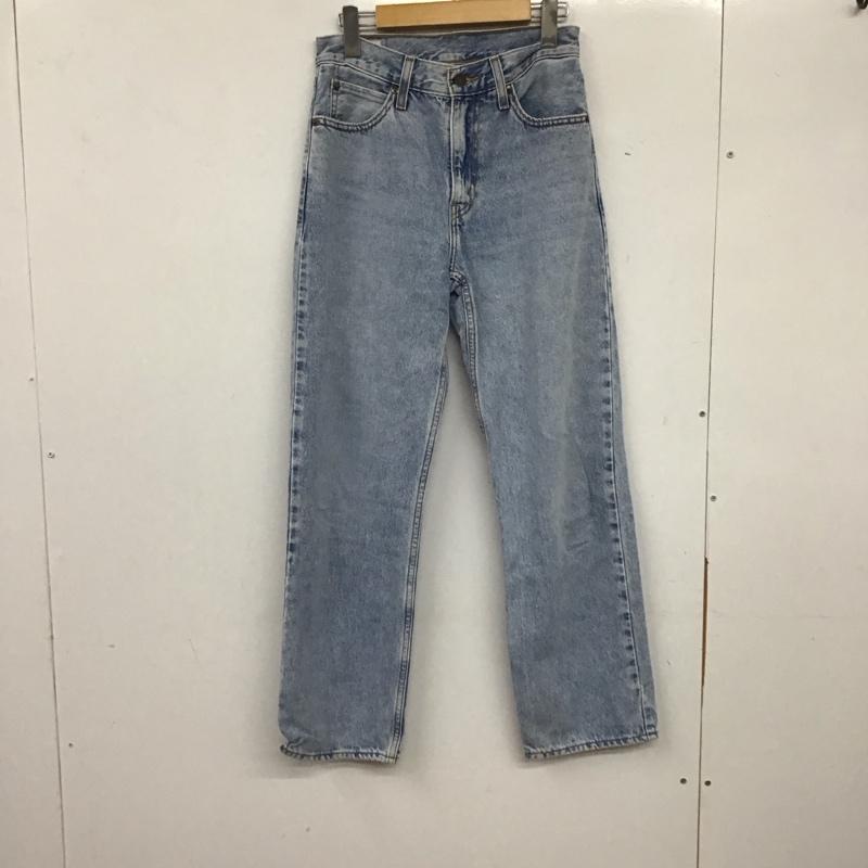 リーバイストラウスアンドコー Levi Strauss & co. パンツ デニム、ジーンズ デニムパンツ スリムパンツ カジュアルパンツ 無地 インディゴ / インディゴ / レディース USED 古着 中古 10138818