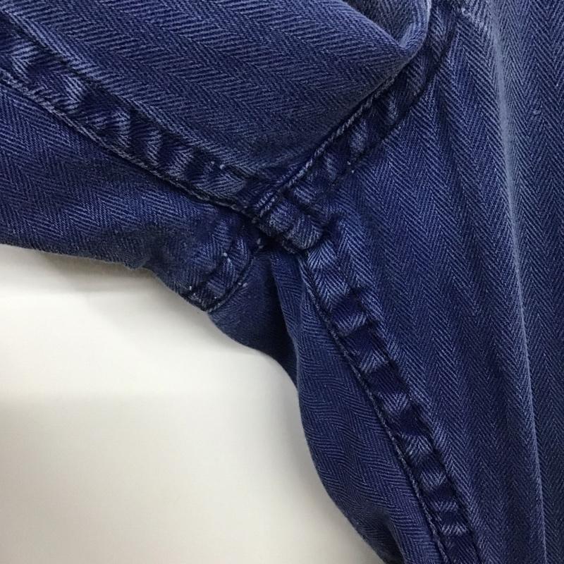 古着 USED パンツ ワークパンツ、ペインターパンツ ミリタリーパンツ ワイドパンツ 48 無地 紺 / ネイビー /  メンズ USED 古着 中古 10126435