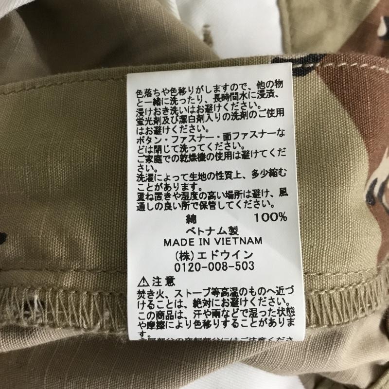 アルファ ALPHA パンツ ワークパンツ、ペインターパンツ TB1058-136 テーパード カーゴパンツ 迷彩 カモ柄 M 総柄 ベージュ / ベージュ / X 茶 / ブラウン / X 黒 / ブラック / メンズ USED 古着 中古 10119765