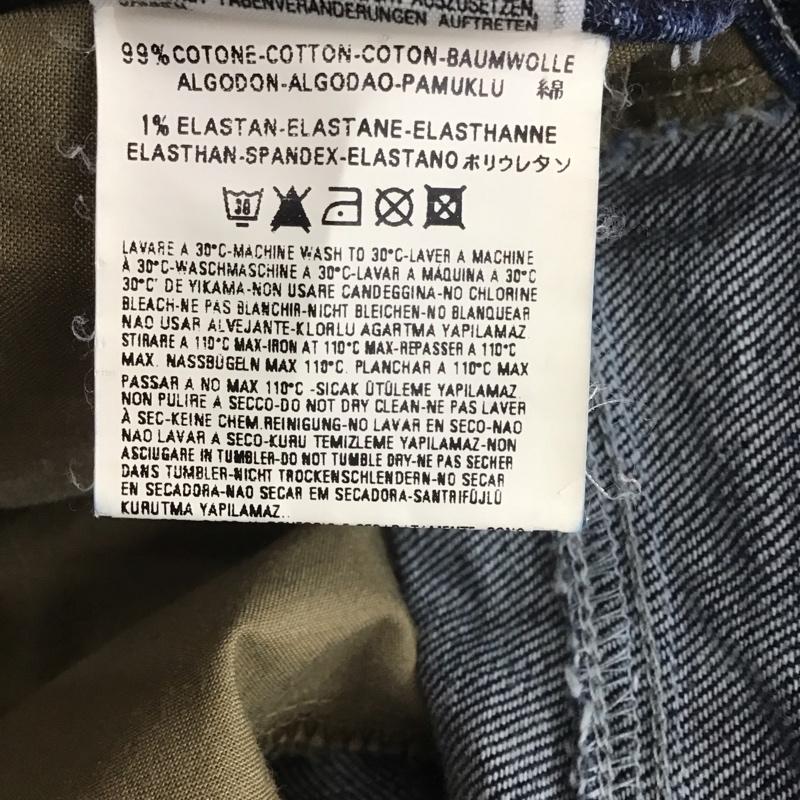 ディーゼル DIESEL パンツ デニム、ジーンズ ZATINY W32 L32 32インチ 無地 インディゴ / インディゴ / メンズ USED 古着 中古 10112218