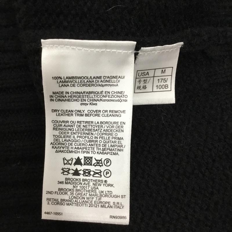 ブルックスブラザーズ BROOKS BROTHERS ジャケット、上着 ジャケット、ブレザー 長袖ニットジャケット 前開きニットカーディガン カジュアルジャケット M 無地 紺 / ネイビー / メンズ USED 古着 中古 10113337