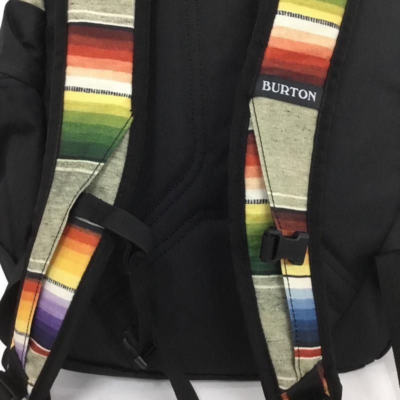 バートン BURTON リュックサック、デイパック リュックサック、デイバッグ マルチボーダー ロゴ、文字 マルチカラー / マルチカラー / メンズ USED 古着 中古 10131592
