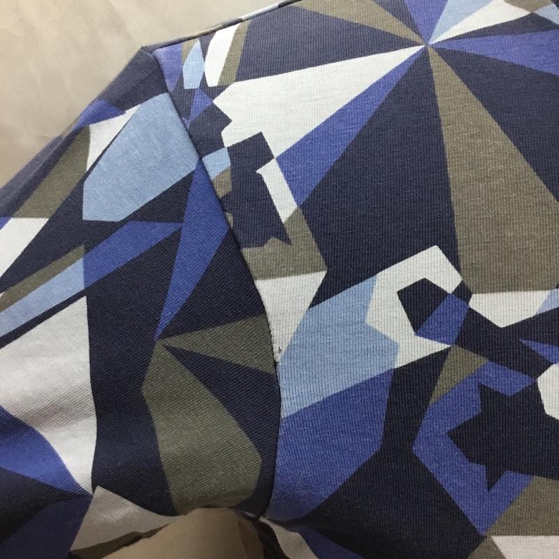 デンハム DENHAM Tシャツ 半袖 半袖カットソー プリントTシャツ クルーネックカットソー XS 総柄 マルチカラー / マルチカラー /  メンズ USED 古着 中古 10108970