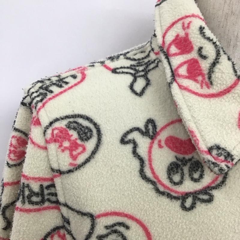 ヒステリックグラマー HYSTERIC GLAMOUR カットソー 長袖 長袖フリースカットソー 長袖カットソー ジップアップ プルオーバー FREE プリント マルチカラー / マルチカラー /  メンズ USED 古着 中古 10109315