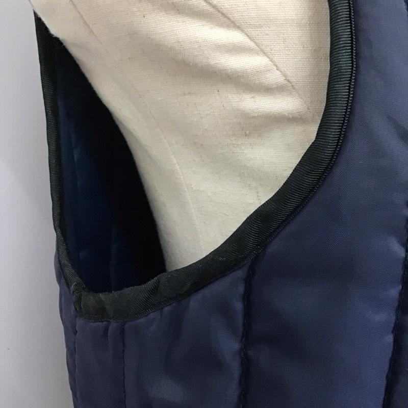シアーズ SEARS ベスト ベスト フルジップ ジップアップ 無地 紺 / ネイビー / メンズ USED 古着 中古 10115708