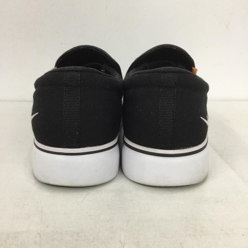 ナイキ NIKE スニーカー スニーカー CD5460-001 コート ロイヤル AC SLP スリッポン 28.5cm 28.5cm 無地 黒 / ブラック / メンズ USED 古着 中古 10139069