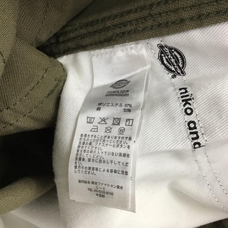 ディッキーズ Dickies パンツ ワークパンツ、ペインターパンツ ワークパンツ ワイドパンツ カジュアルパンツ 無地 カーキ / カーキ / メンズ USED 古着 中古 10147599