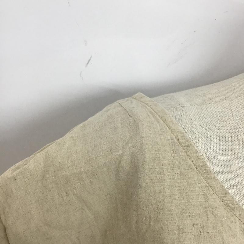 ニコアンド niko and... チュニック 半袖 無地 ベージュ / ベージュ / レディース USED 古着 中古 10106110