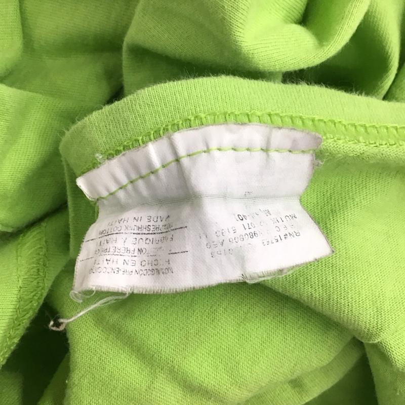 ヘインズ HANES Tシャツ 半袖 00s eskimojoes 半袖カットソー プリントTシャツ 古着 M プリント 緑 / グリーン / メンズ USED 古着 中古 10114661