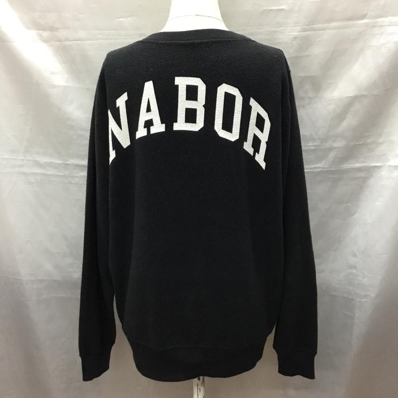ロデオクラウンズ Rodeo Crowns トレーナー 長袖 長袖スウェット フリーストレーナー クルーネック ロゴ、文字 黒 / ブラック / レディース USED 古着 中古 10118048