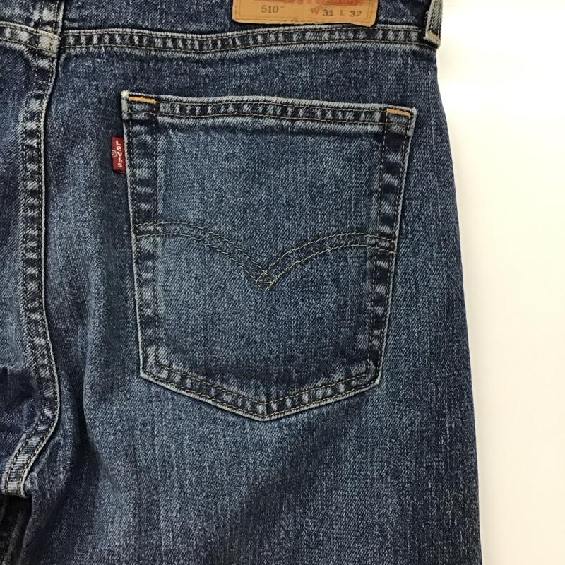リーバイス Levi s パンツ デニム、ジーンズ 31インチ 無地 インディゴ / インディゴ / メンズ USED 古着 中古 10129990