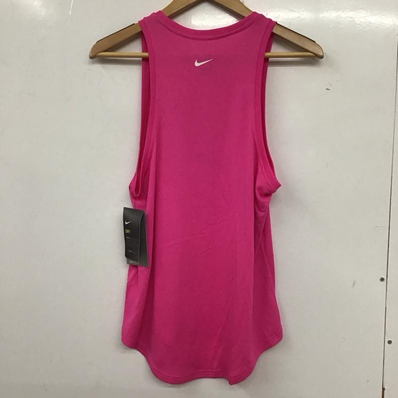 ナイキ NIKE タンクトップ タンクトップ BQ3297-686 スポーツウェア タグ付き M ロゴ、文字 桃 / ピンク / レディース USED 古着 中古 10135561