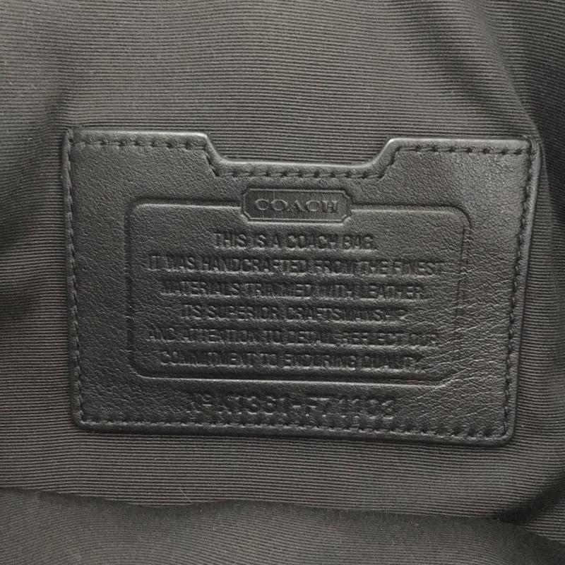 コーチ COACH トートバッグ トートバッグ F71103 シグネチャー ロゴ、文字 黒 / ブラック / メンズ USED 古着 中古 10133828