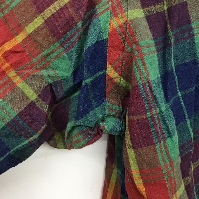 ラルフローレン RALPHLAUREN シャツ、ブラウス 長袖 長袖シャツ チェックシャツ カラーシャツ ボタンダウンシャツ XL チェック マルチカラー / マルチカラー / メンズ USED 古着 中古 10138416