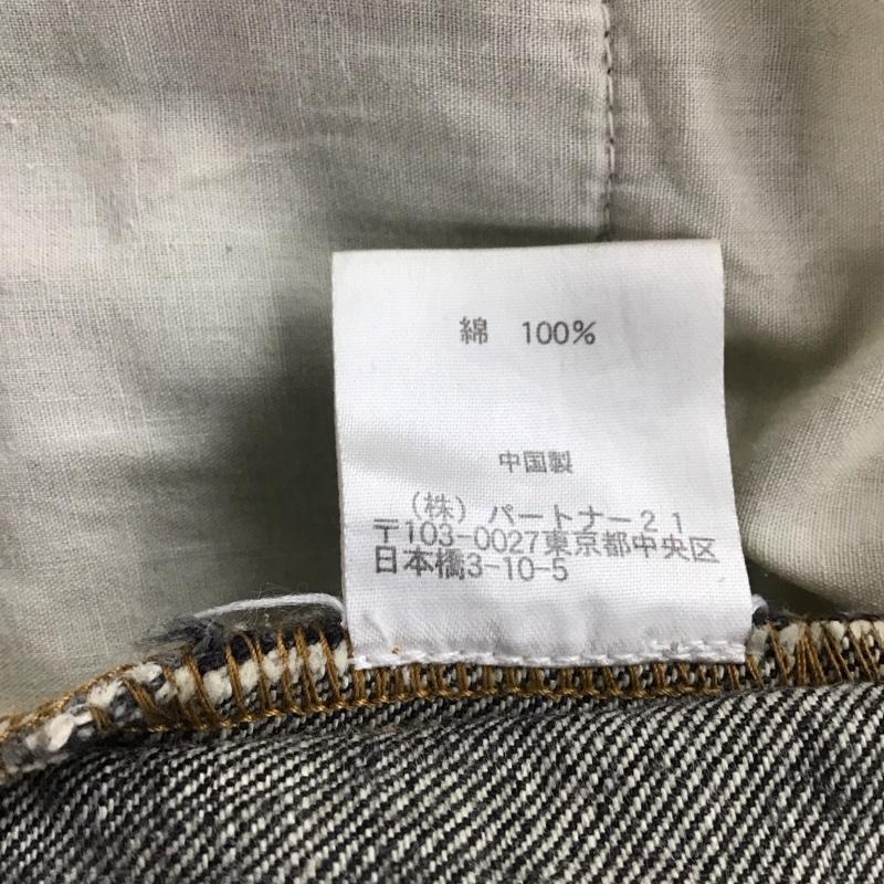ポロジーンズカンパニー POLOJEANSCO. パンツ デニム、ジーンズ デニムパンツ スリムパンツ カジュアルパンツ Gパン 4 無地 黒 / ブラック / メンズ USED 古着 中古 10131157