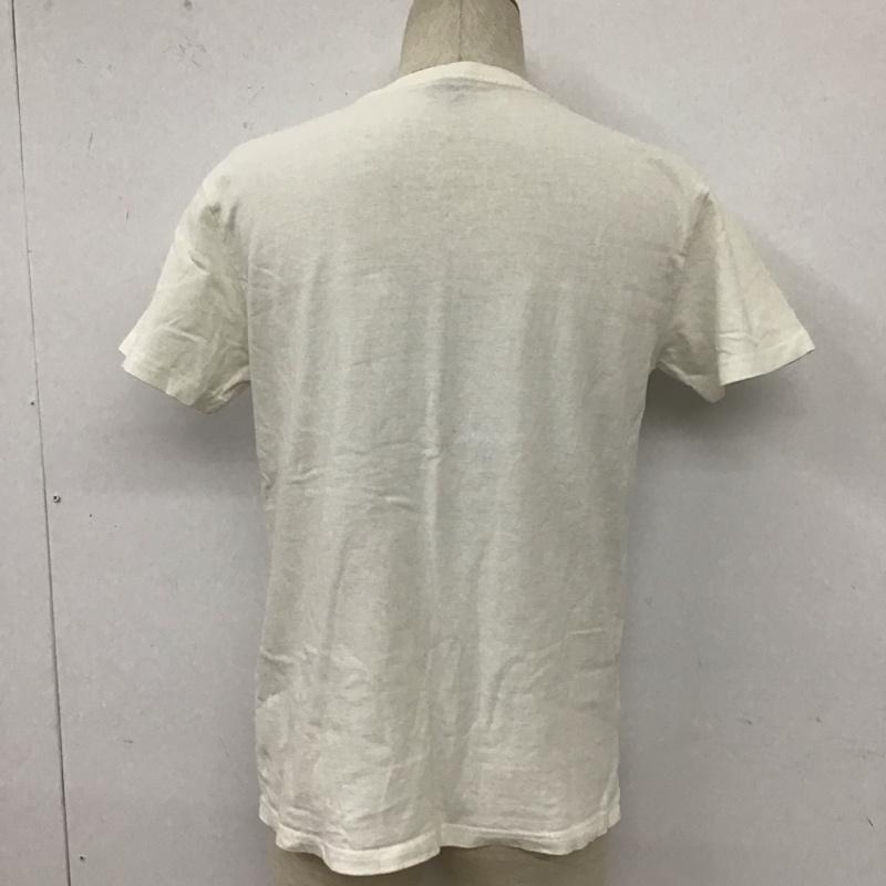 チャムス CHUMS Tシャツ 半袖 CH01-1011 ブービーフェイス Tシャツ 半袖カットソー プリントTシャツ M ロゴ、文字 白 / ホワイト /  メンズ USED 古着 中古 10110804