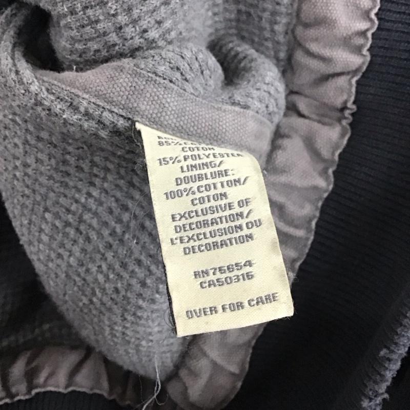 アバクロンビーアンドフィッチ ABERCROMBIE&FITCH パーカー 長袖 長袖パーカー フード付きパーカー プリントスウェット トレーナー S ロゴ、文字 紺 / ネイビー / メンズ USED 古着 中古 10109857