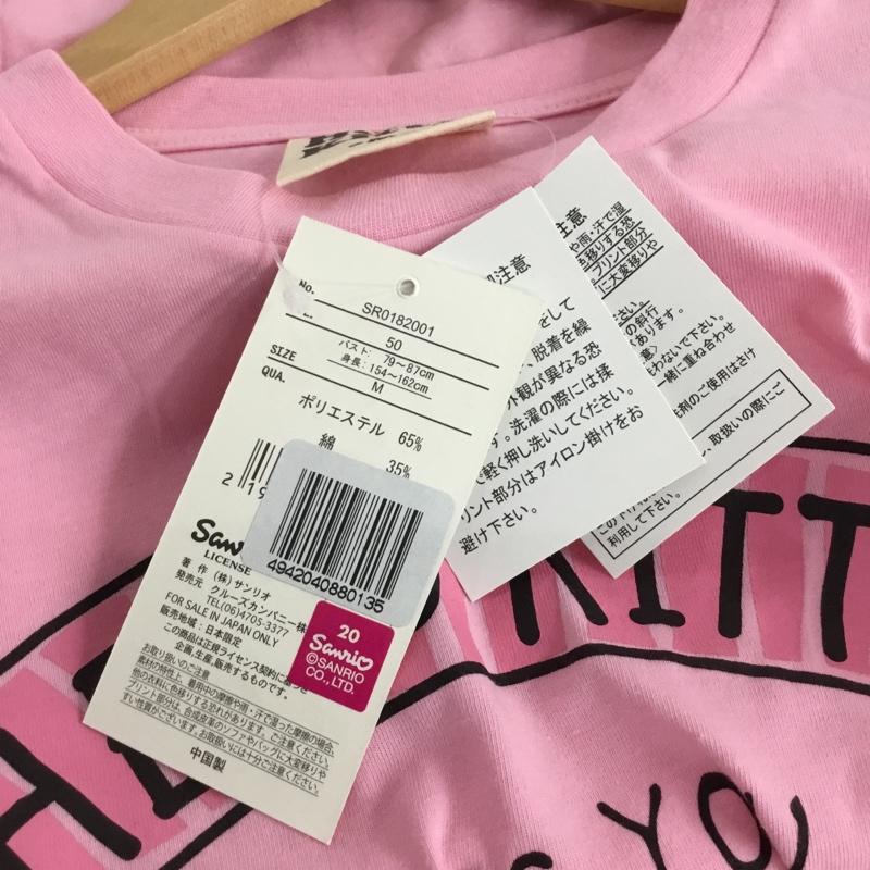 古着 USED Tシャツ 半袖 ハローキティ M プリント X キャラクター 桃 / ピンク / レディース USED 古着 中古 10146227