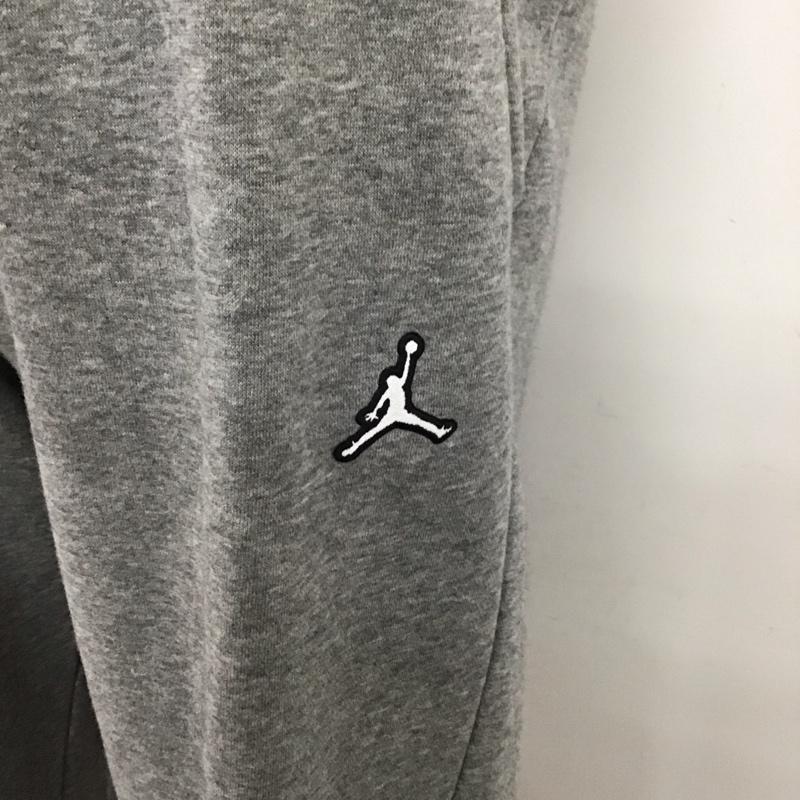 エアジョーダン AIR JORDAN パンツ ワークパンツ、ペインターパンツ dq7341-091 ブルックリンフリース ワイドパンツ スウェットパンツ M ロゴ、文字 灰 / グレー /  メンズ USED 古着 中古 10125109