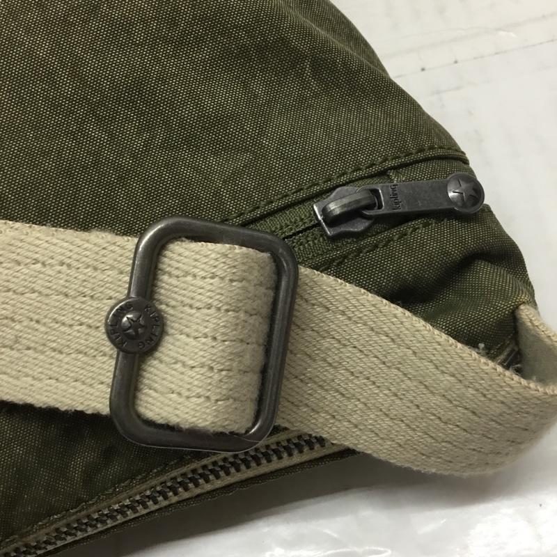 キプリング kipling ショルダーバッグ ショルダーバッグ K18799-23U ARTO ロゴ、文字 カーキ / カーキ / レディース USED 古着 中古 10109869