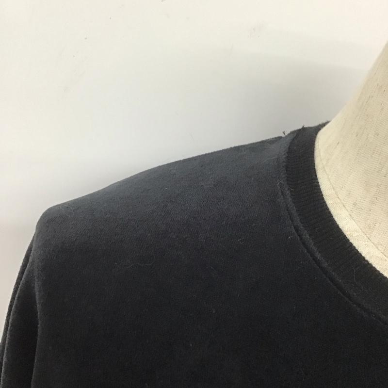 センスオブプレイス SENSEOFPLACE カットソー 長袖 長袖カットソー クルーネックカットソー ロングスリーブカットソー 無地Tシャツ FREE 無地 黒 / ブラック / メンズ USED 古着 中古 10107476