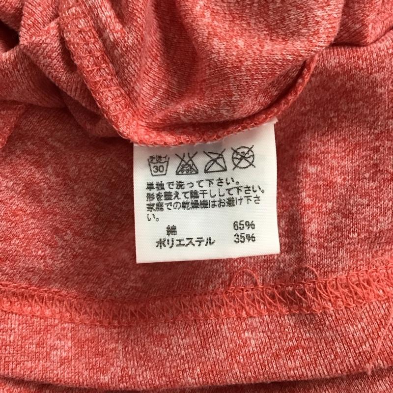 メルシーボークー mercibeaucoup, Tシャツ 半袖 プリントTシャツ クルーネックカットソー ノースリーブカットソー 1 ロゴ、文字 赤 / レッド / レディース USED 古着 中古 10136268