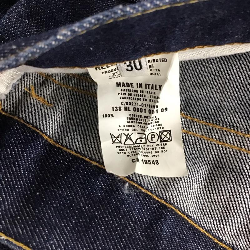 ヘルムートラング HELMUT LANG パンツ デニム、ジーンズ 30インチ 無地 インディゴ / インディゴ / メンズ USED 古着 中古 10141185