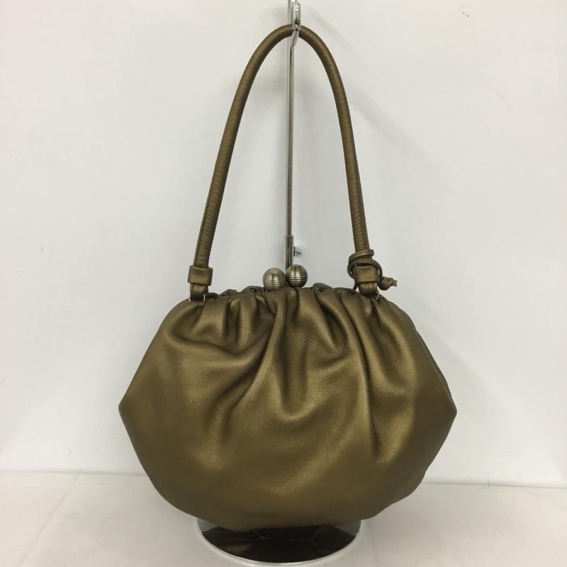 シビラ SYBILLA ハンドバッグ ハンドバッグ がま口 ワンショルダー 無地 金 / ゴールド / レディース USED 古着 中古 10134775